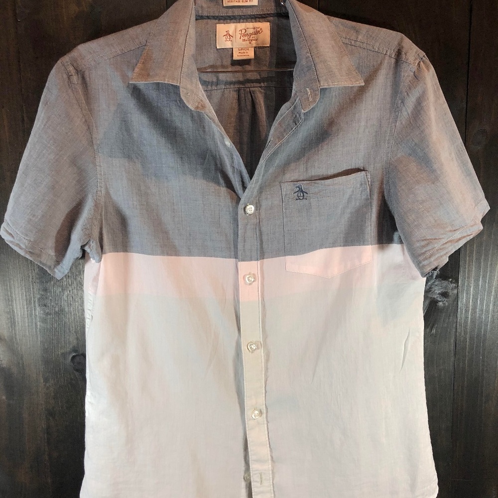 Penguin Striped Shirt